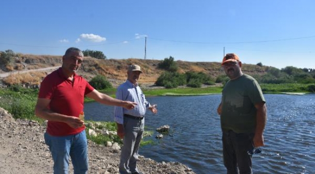 Gediz Nehri'nde kirlilik ve koku tedirginliği