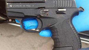 Husumetlisini tabancayla göğsünden yaraladı