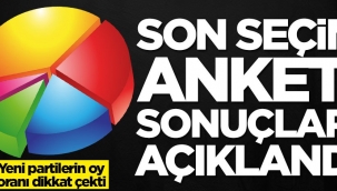 İşte partilerin oy oranları