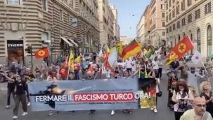 İtalya'da PKK destekçileri yürüyüş düzenledi