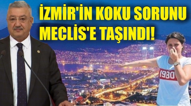 İzmir'deki pis koku için soru önergesi