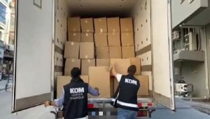 İzmir'de 3 milyon 87 bin kaçak sigara ele geçirildi
