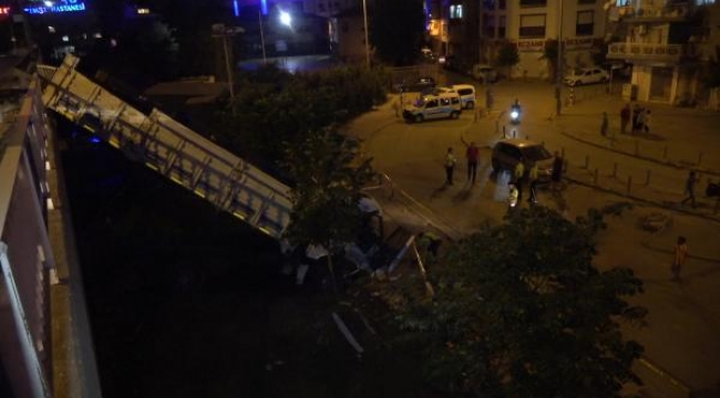 İzmir'de, kamyon otomobil ile çarpıştı: 1 ölü, 5 yaralı