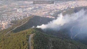 İzmir'de orman yangını