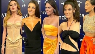 Kadın oyuncular şıklık yarışında