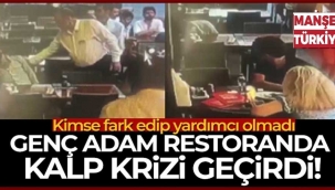 Kalp krizi geçirdi, baktılar, farketmediler