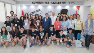 Konak-İtalya hattına gençlik aşısı! Başkan Batur'dan mesajlar