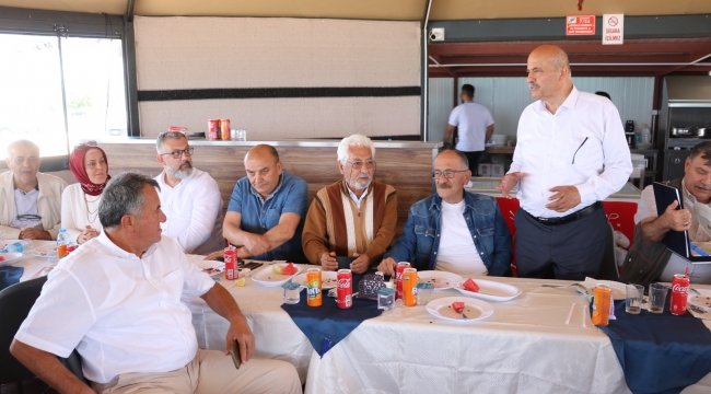 Konya dışında yaşayan Konyalılar, Beyşehir'de başkanın konuğu oldu