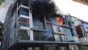 Kuşadası'nda korku dolu anlar