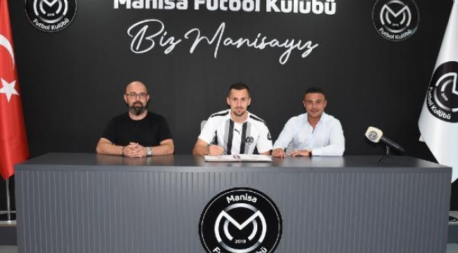 Manisa FK'da Burak'tan imza