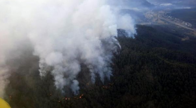 Marmaris'teki orman yangınında kritik saatler