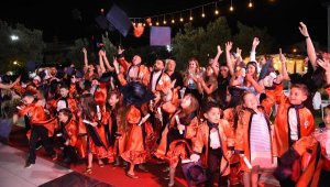 Menemen Belediyesi Ulukent Anaokulu'nda ilk mezuniyet sevinci