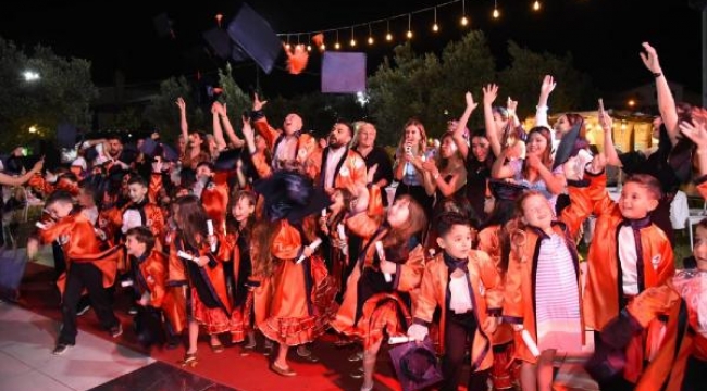 Menemen Belediyesi Ulukent Anaokulu'nda ilk mezuniyet sevinci