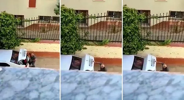 Okulun çevresinde penisini çıkarıp dolaştı