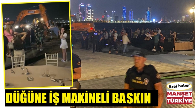 Saime Sultan Yalısı'nda düğün varken yıkım