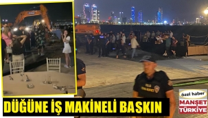 Saime Sultan Yalısı'nda düğün varken yıkım