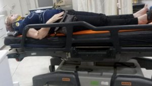 Yıl sonu sergisini kuvvetli rüzgar vurdu: 6 yaralı