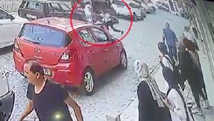 'Yol verme' tartışmasında bıçaklandı; o anlar kamerada