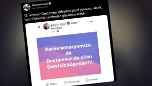 15 Temmuz'a küfretti, adli kontrolle serbest