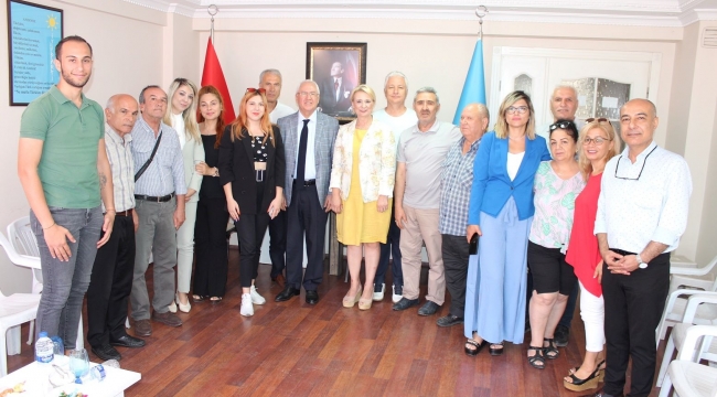 Başkan Selvitopu'dan İYİ Parti'ye ziyaret etti, projelerini anlattı