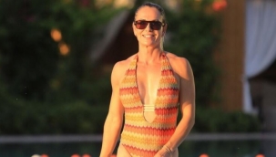 Bikinili milli atlet Nagehan