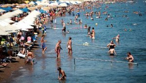 Bodrum'da son gün; plajlar dolup taştı