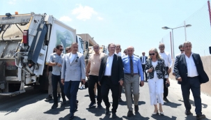 Bornova Katı Atık Transfer İstasyonu temizliğe hız kazandırdı