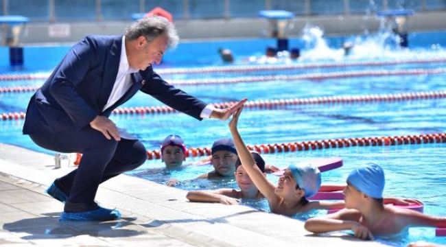 Çamdibi Yarı Olimpik Kapalı Yüzme Havuzu tamamlandı