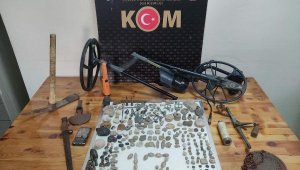 Çanakkale'de operasyon: 283 tarihi eser ele geçirildi