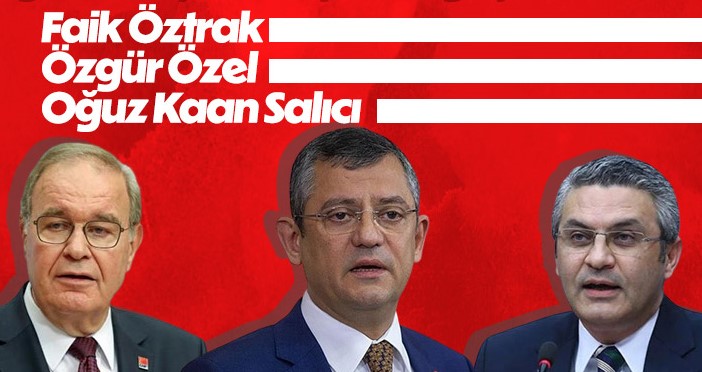 CHP'de Genel Başkanlık için 3 isim gündemde