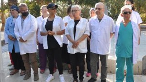 Datça'da doktor ve sağlık çalışanları 2 günlük iş bırakma eylemi