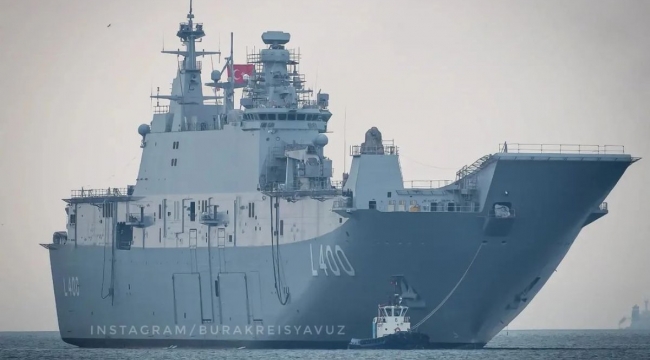 En büyük savaş gemimiz TCG Anadolu için geri sayım başladı