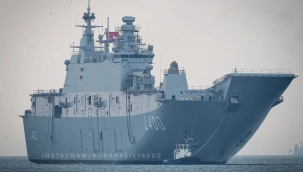 En büyük savaş gemimiz TCG Anadolu için geri sayım başladı