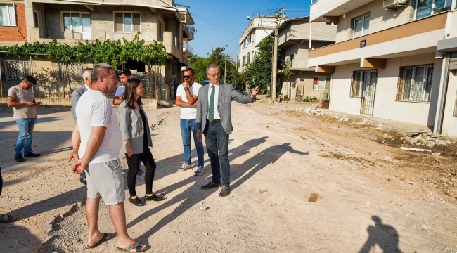 Gaziemir Belediyesi, Vatan Caddesi'ni yeniliyor