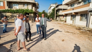 Gaziemir Belediyesi, Vatan Caddesi'ni yeniliyor