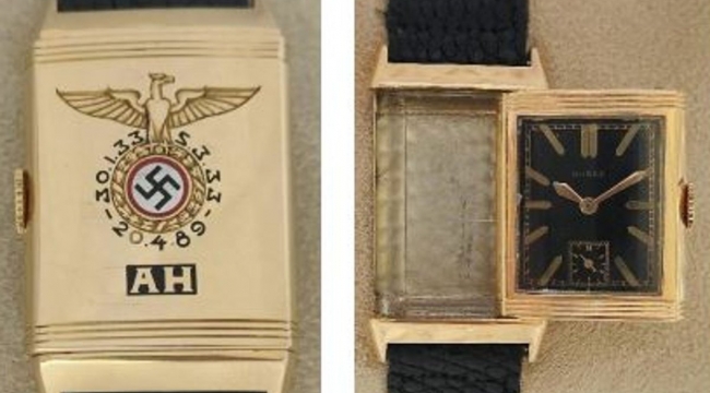 Hitler'in saati açık artırmayla 1.1 milyon dolara satıldı! Yahudiler kızdı