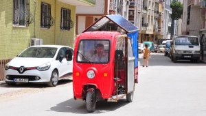 İlkokul mezunu temizlik işçisi, güneş enerjisi ile çalışan motosiklet yaptı