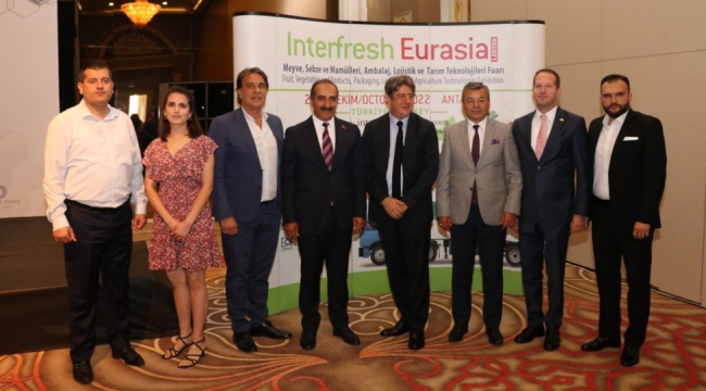 Interfresh Eurasia'da 41 Türk firması 160 yabancı alıcıyla buluşacak
