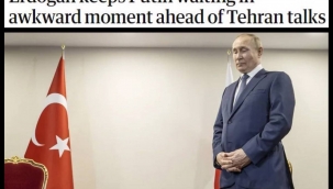 İntikam mı aldı? İngiliz medyasında Erdoğan'ın Putin'i bekletmesi gündem oldu