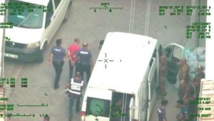 İzmir'de hava destekli operasyon! Kaçamadılar