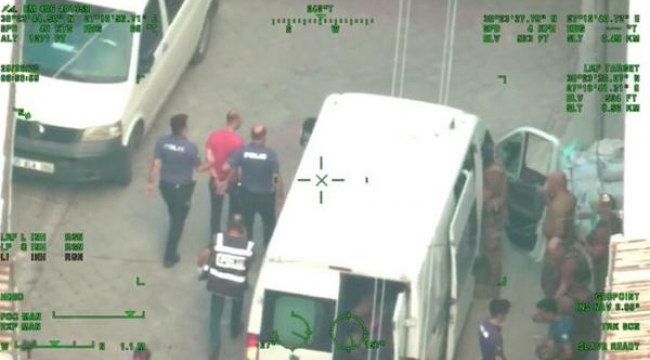 İzmir'de hava destekli operasyon! Kaçamadılar