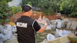 İzmir'de sahte içki üreten şebekeye baskın