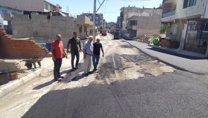 Karabağlar Belediyesi'nden Abdi İpekçi Mahallesi'nde yoğun çalışma