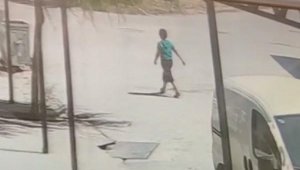 Kayıp iki çocuktan tek iz, kamera görüntüsü