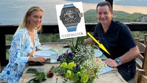 Kolundaki saat 9 milyon lira!