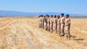 Kuruyan göl işgal edilmesin diye komandolar nöbette