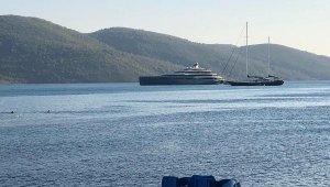 Lewis'in yatı, Gökova Körfezi'nde