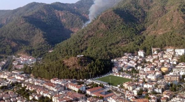 Marmaris'te bir orman yangını daha