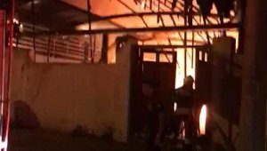 Muğla'da kafeteryada çıkan yangın korkuttu