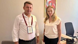 Muhtardan YK Enerji'ye teşekkür ziyareti